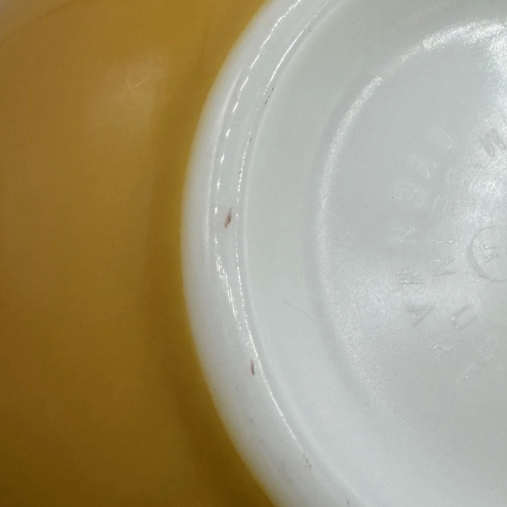 Vintage Pyrex‎ Cinderella Orange Mixing Bowl 1 1/2 Quart 442 Tab Handles